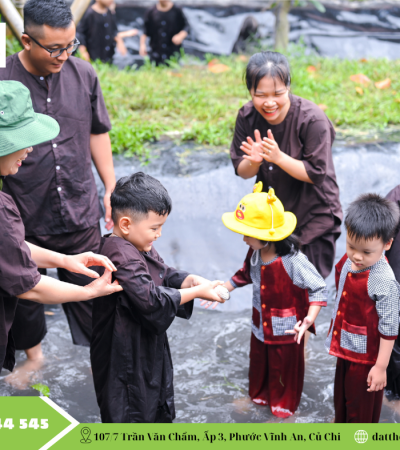 Tát Mương Bắt Cá – Trải Nghiệm Dân Dã Đậm Chất Miền Quê Tại Đất Thép Farm, Củ Chi