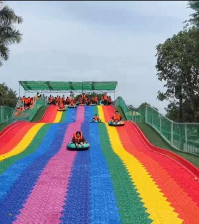 Trượt Phao Khô – Trò chơi giải nhiệt cực đã chỉ có tại Đất Thép Farm, Củ Chi