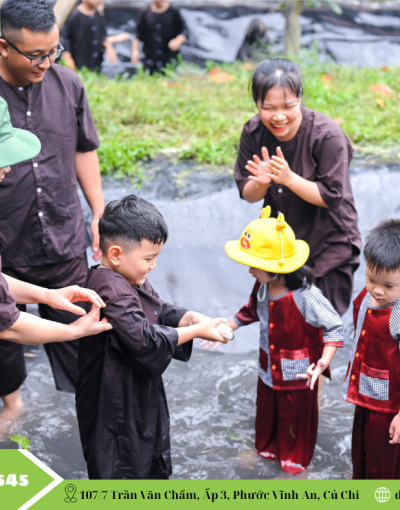 Tát Mương Bắt Cá – Trải Nghiệm Dân Dã Đậm Chất Miền Quê Tại Đất Thép Farm, Củ Chi