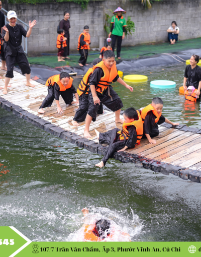 Cầu Lắc Miền Tây – Trò Chơi Cân Bằng Thử Thách Tại Đất Thép Farm, Củ Chi
